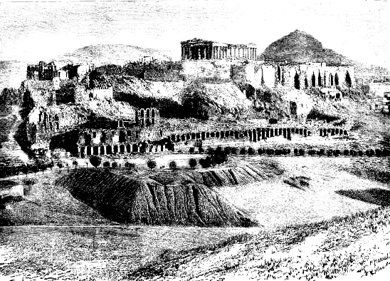 THE ACROPOLIS, ATHENS.