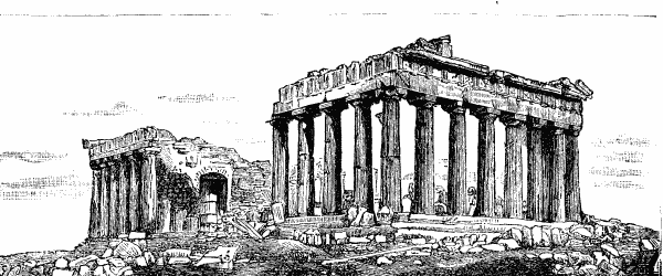 THE PANTHENON, ATHENS.