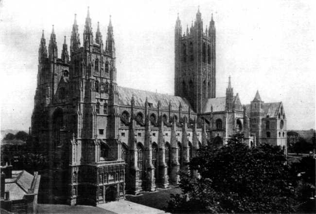 CATHEDRAL, CANTERBURY.