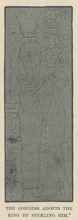 028.jpg the Goddess Adopts The King by Suckling Him 