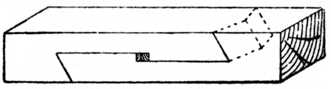 Fig. 216.—Scarf Joint with Vee'd ends.