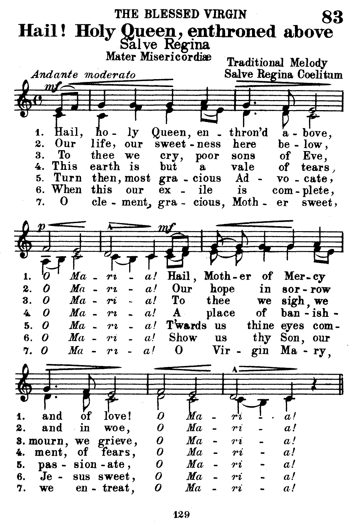 St Gregory Hymnal 1920 English