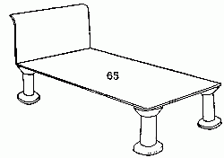 Fig. 65—A little bedstead.