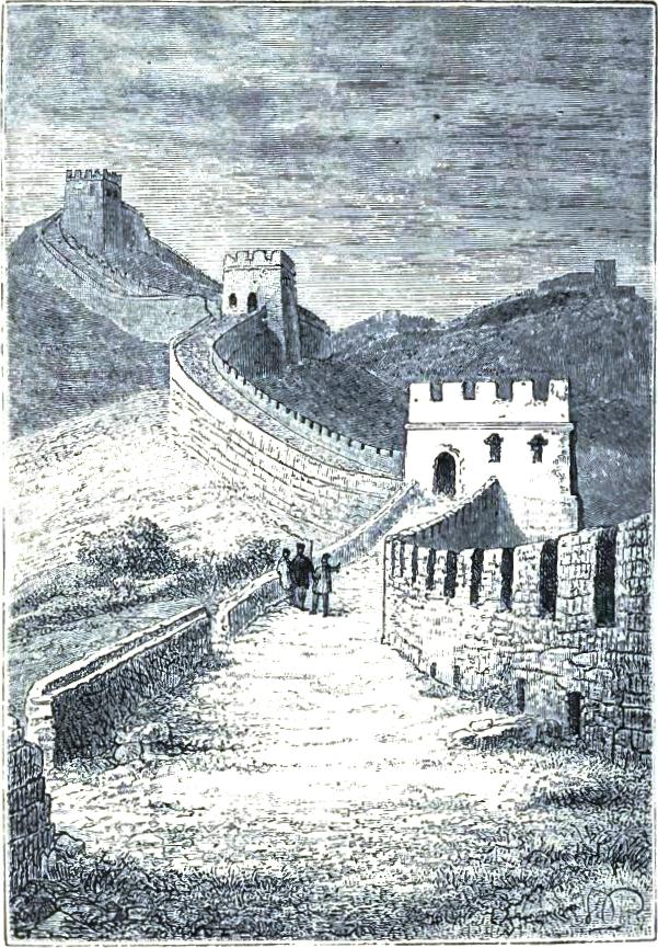 The great wall of China