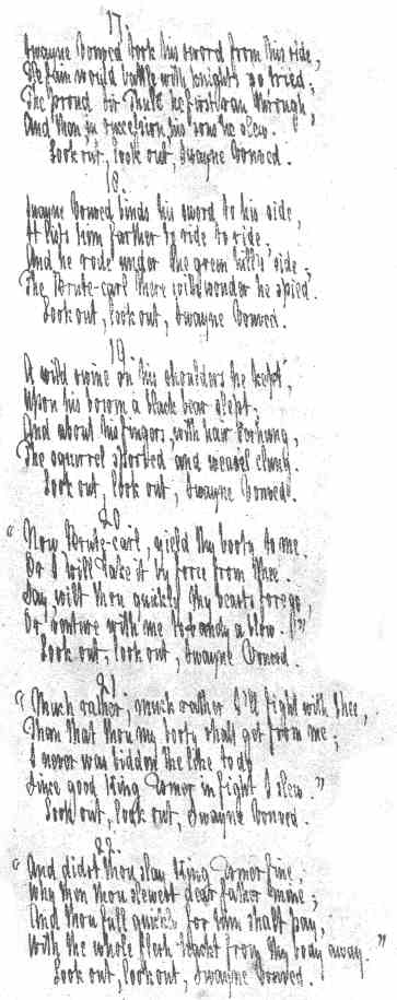 Manuscript of Svend Vonved—1830