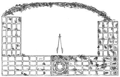 Plan of building complex