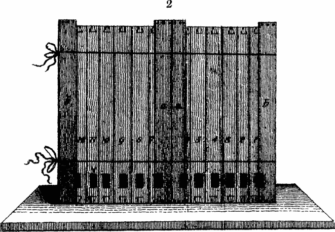 A leaf or book hive