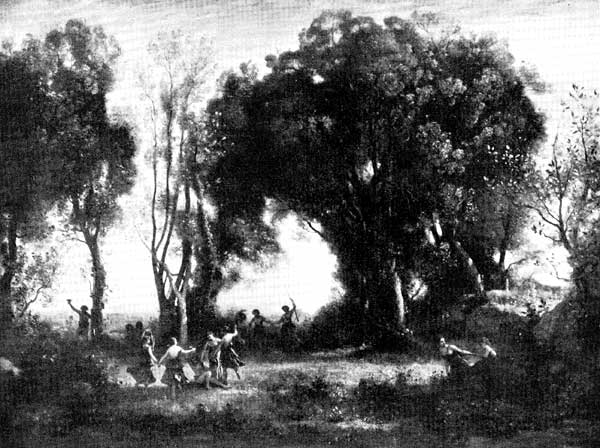 Fig. 37. The Nymphs. Corot. Louvre, Paris