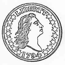 LIBERTY 1794 half dollar