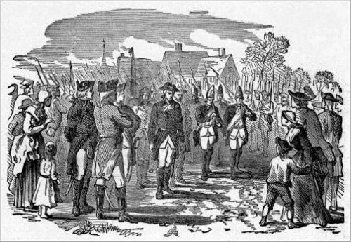 SURRENDER OF CORNWALLIS AT YORKTOWN.