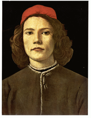 PLATE III.—SANDRO BOTTICELLI

PORTRAIT OF A YOUNG MAN

National Gallery, London