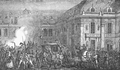 Mob at Versailles.