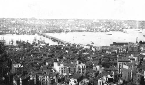 THIS STREAM FLOWING INTO THE BOSPORUS IS CALLED THE GOLDEN HORN.