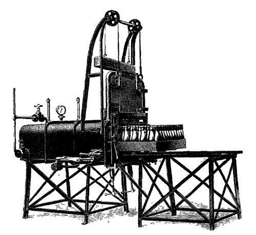 Sterilising Apparatus for Sterilising Milk On the Large Scale