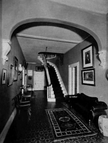 Plate XIII.—Hallway, Lee House, 1800.