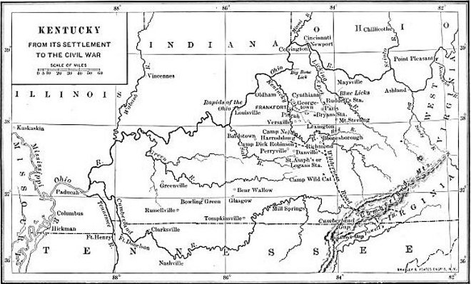 KENTUCKY FROM ITS SETTLEMENT