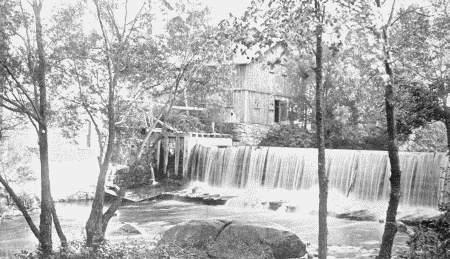 A MASSACHUSETTS MILL STREAM.