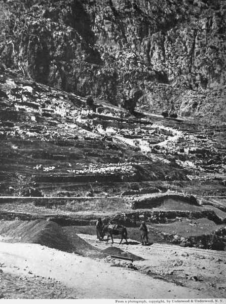 PLACE OF THE FAMOUS ORACLE, DELPHI