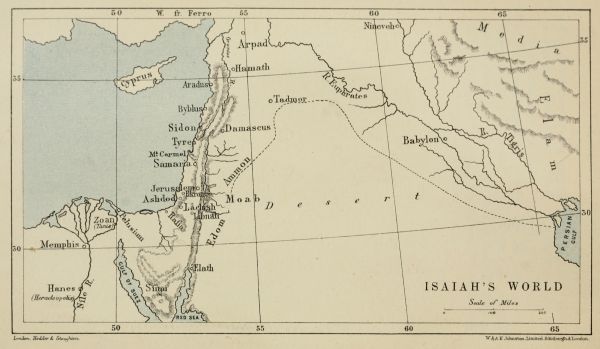 (Map) Isaiah's World