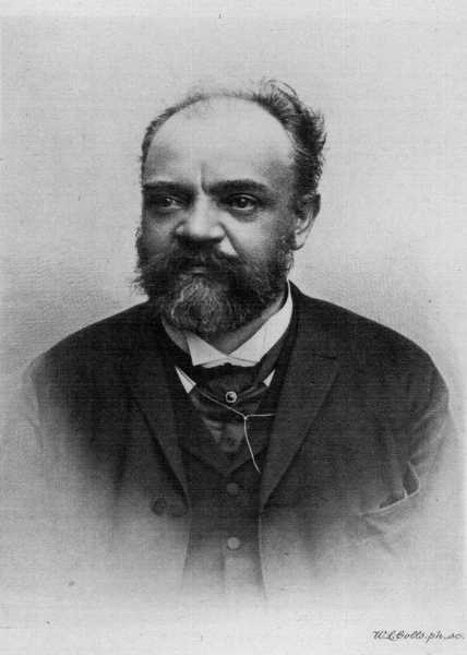 Antonin Dvořk, from a photograph by Duras.