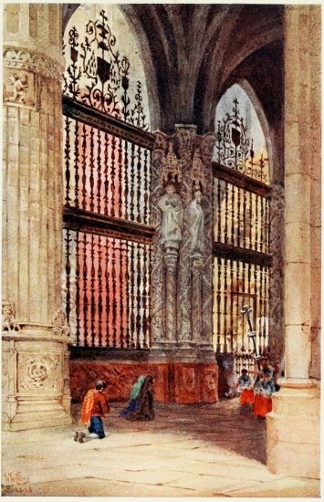 BURGOS. THE CAPILLA MAYOR