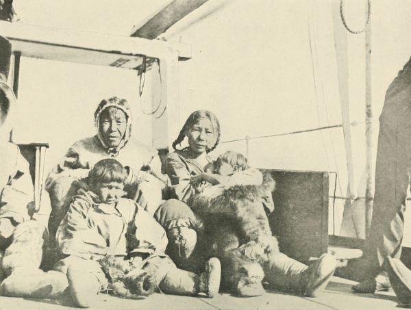 Natives at Indian Point, Siberia.