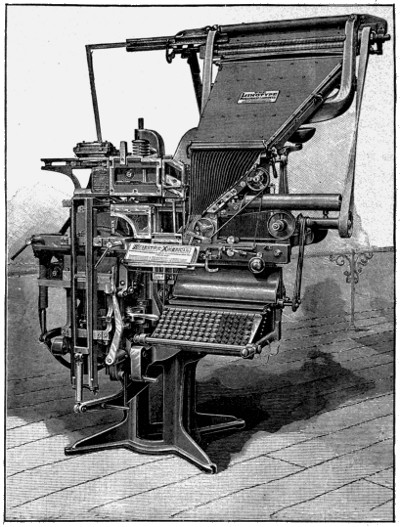 Linotype machine