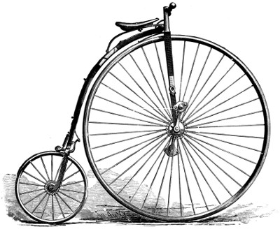 Penny-farthing bicycle