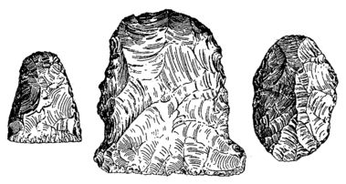 Haches et herminettes en silex