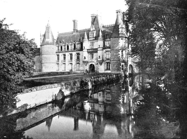 The Château of Maintenon. From the North.