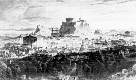 ATHENS, 1824.

A SUPPOSED APPEARANCE IF RESTORED.