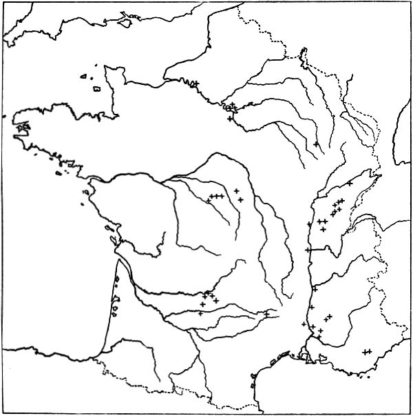 Distribution of Type G Swords