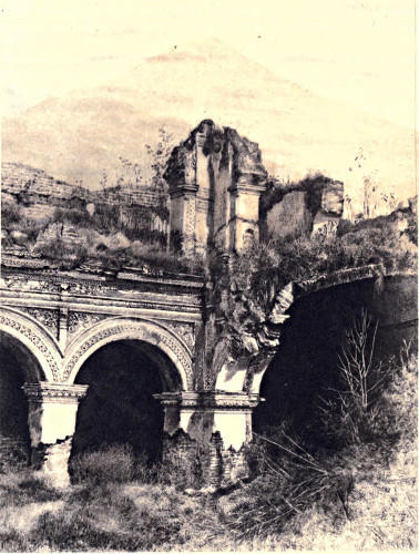 Antigua, a ruined church