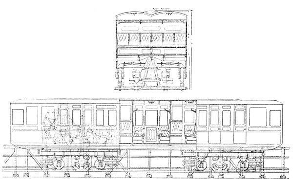 Behr electric mono-rail car