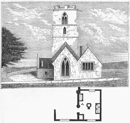 St. Cadocus east end and plan