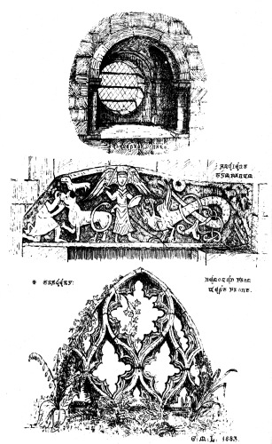 Image not available:
Architectural Details from Southwell Minster.

From Livett’s “Southwell Minster.”