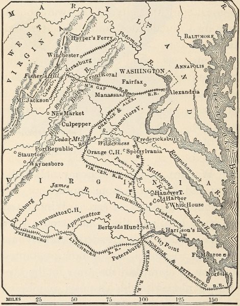 Operations in Virginia, 1864 and 1865.