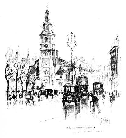 Image unavailable: ST. CLEMENT DANES IN THE STRAND.