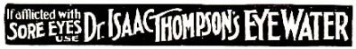 THOMPSON'S EYEWATER