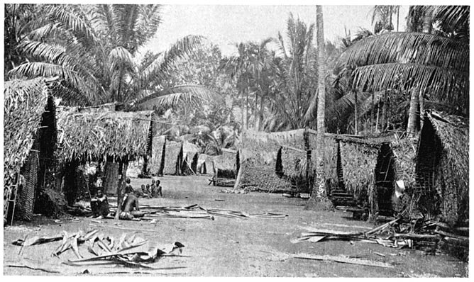 Street of Kasana’i (Inkiriwina, Trobriand Islands)