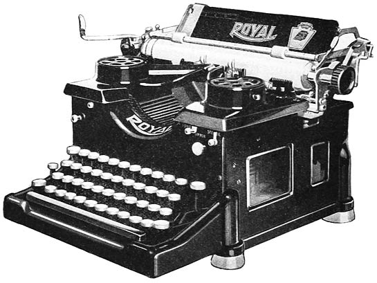 TYPES OF PRESENT DAY CORRESPONDENCE MACHINES.