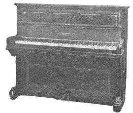 Upright piano