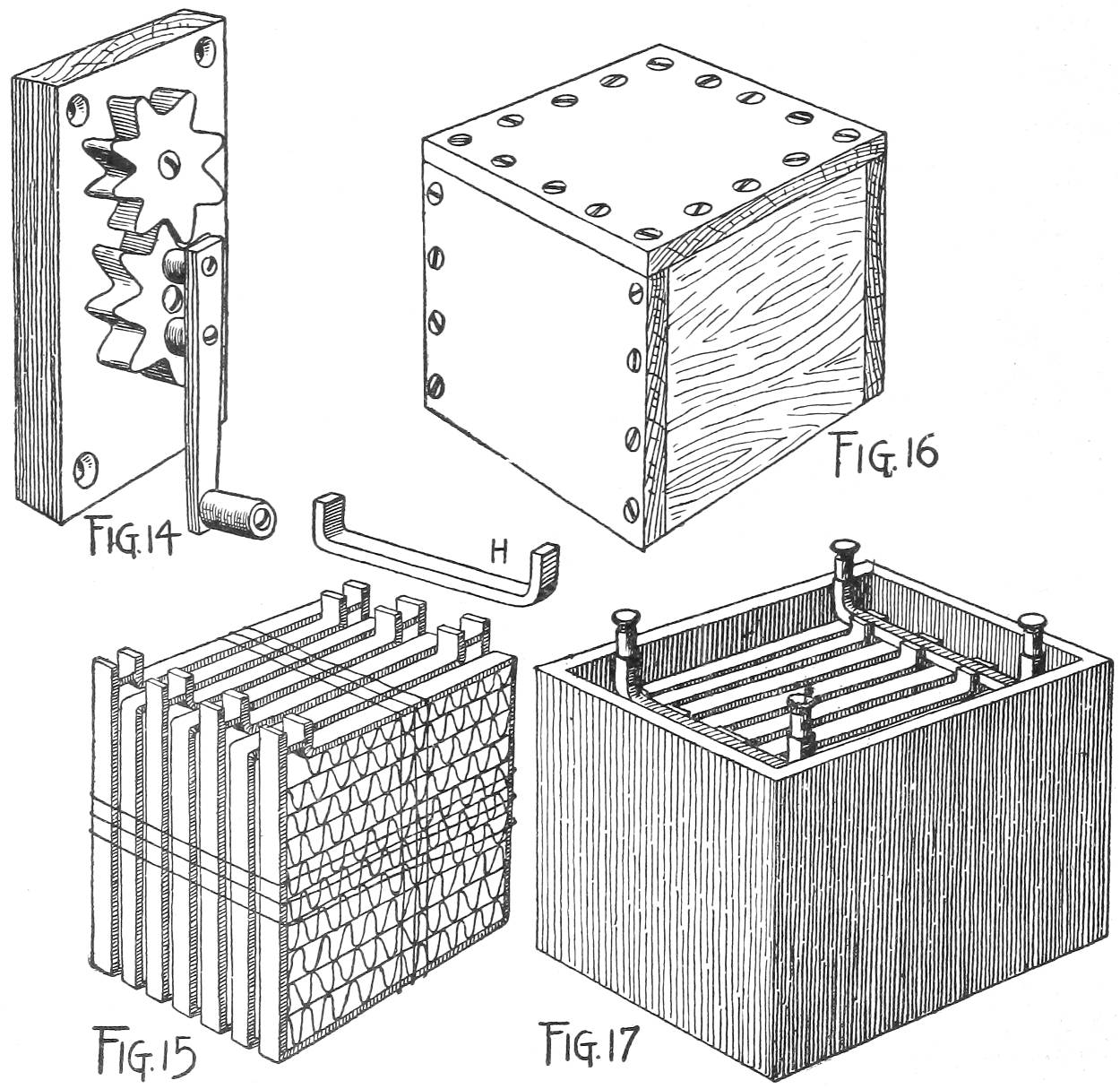 Batteries; fluting tool