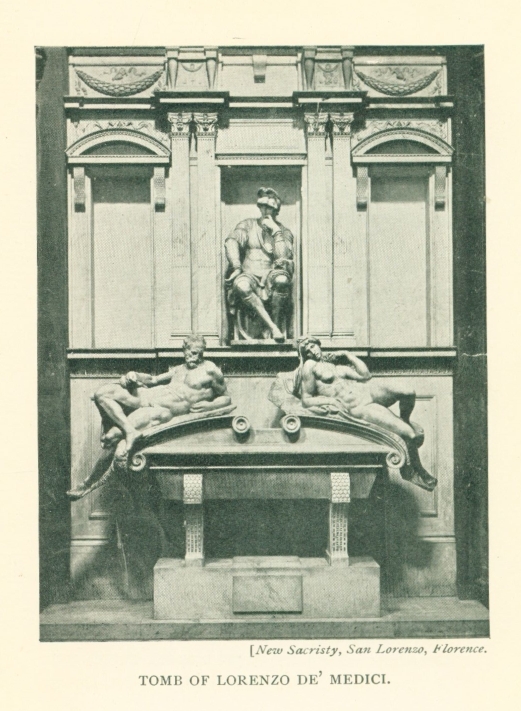 TOMB OF LORENZO DE' MEDICI.