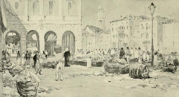 THE FRUIT MARKET ABOVE THE RIALTO