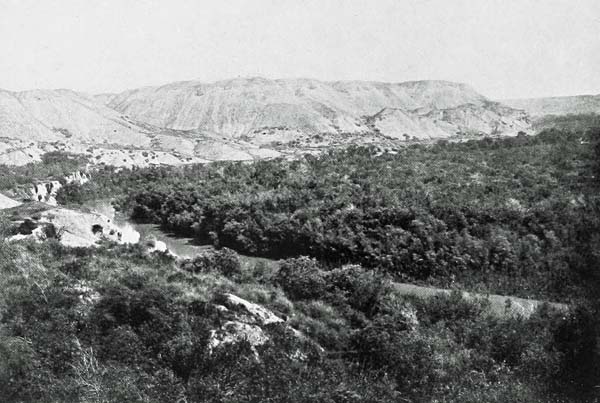 JORDAN, SHOWING TERRACES