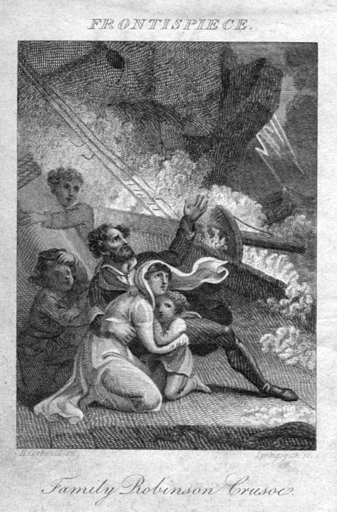 Frontispiece: Family Robinson Crusoe