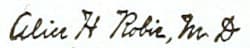 Signature of The Chairman.