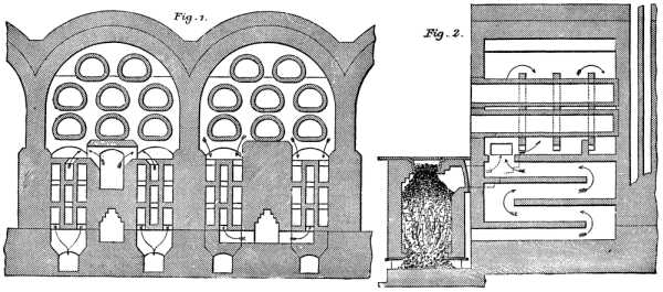 GAS RETORTS WITH REGENERATIVE FURNACES .--GLASGOW CORPORATION GAS WORKS.